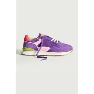 Hoff sneakers din piele întoarsă RHOSUS culoarea violet, 12502030 CITY imagine