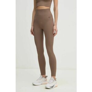 P.E Nation leggins de antrenament Restore Seamless culoarea maro, neted, 243G295 imagine