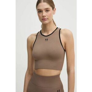 P.E Nation top Restore Seamless femei, culoarea maro, 243W294 imagine