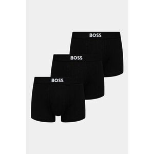 BOSS boxeri 3-pack barbati, culoarea negru, 50544263 imagine