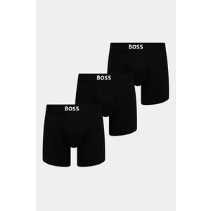 BOSS boxeri 3-pack barbati, culoarea negru, 50544272 imagine