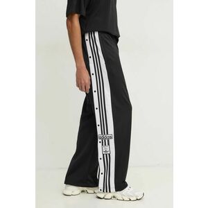 adidas Originals pantaloni Adibreak bărbați, culoarea negru, cu imprimeu, JP3760 imagine