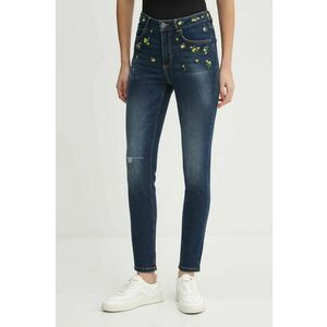 Desigual jeans AKIRA femei, culoarea bleumarin, 24WWDD24 imagine