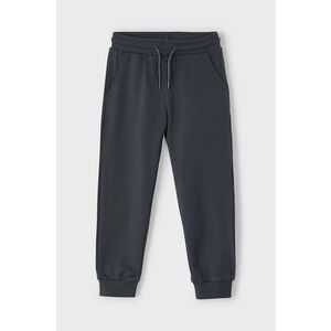 Mayoral pantaloni de trening pentru copii culoarea negru, neted, 742 imagine