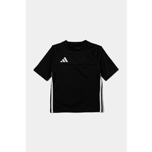 adidas Performance tricou copii culoarea negru, cu imprimeu, JD0585 imagine