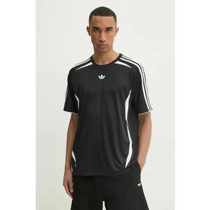 adidas Originals tricou Teamgeist bărbați, culoarea negru, cu imprimeu, JC6229 imagine