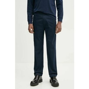 Hollister Co. pantaloni barbati, culoarea albastru marin, drept, KI330-4136 imagine