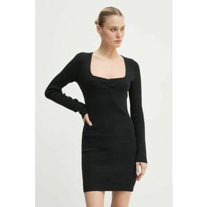 Hollister Co. rochie culoarea negru, mini, mulata, KI359-4333 imagine