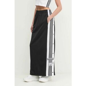 adidas Originals fustă Adibreak Adicolor Maxi Skirt culoarea negru, maxi, drept, JD0923 imagine