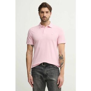 United Colors of Benetton polo de bumbac culoarea roz, neted, 3089J3179 imagine