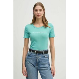 United Colors of Benetton tricou din bumbac femei, culoarea rosu, 3GA2E16A2 imagine