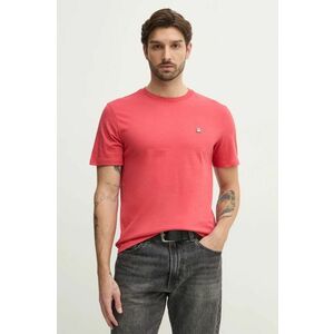 United Colors of Benetton tricou din bumbac barbati, culoarea verde, neted, 3MI5J1AF7 imagine