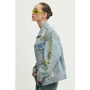 Moschino Jeans geacă din denim femei, de tranzitie, A0516 8720 imagine