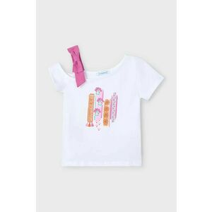 Mayoral tricou de bumbac pentru copii culoarea roz, 3011 imagine