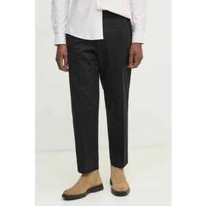 BOSS pantaloni barbati, culoarea negru, drept, 50530860 imagine