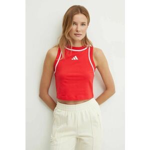 adidas top W CB Color Pop femei, culoarea rosu, JG4181 imagine