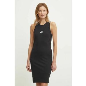 adidas rochie Future Icons culoarea negru, mini, mulata, JE0199 imagine