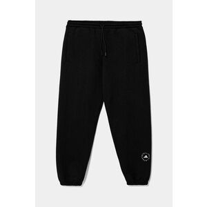 adidas by Stella McCartney pantaloni de trening culoarea negru, cu imprimeu, IW6320 imagine