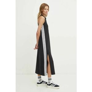 adidas rochie Essentials culoarea negru, maxi, mulata, JE1208 imagine