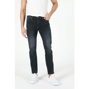 Blugi slim fit cu model cu 5 buzunare imagine