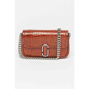 Geanta crossbody mica din piele cu aspect de piele de crocodil imagine