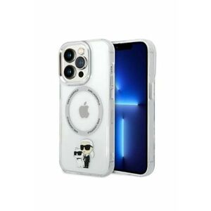 Husa de protectie MagSafe IML Karl si Choupette NFT pentru iPhone 14 Pro Max - Transparenta imagine