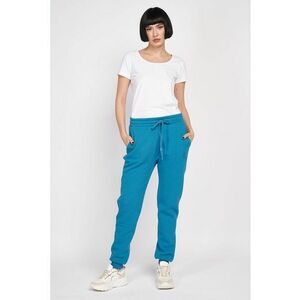 Pantaloni de trening cu model uni si snur de ajustare imagine