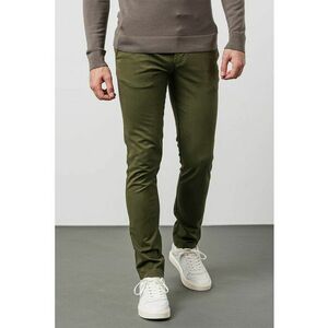 Pantaloni chino slim fit din amestec de bumbac organic Bleecker imagine