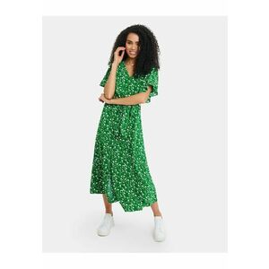 Rochie midi cu un cordon in talie THB Fruit Pastill 3927 imagine