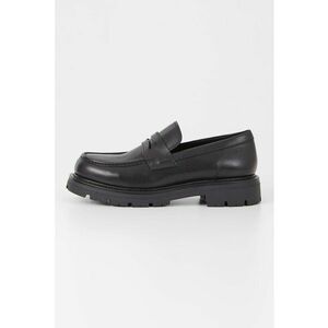 Pantofi loafer uni de piele imagine