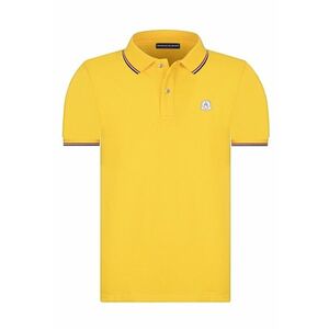 Tricou polo cu logo discret imagine