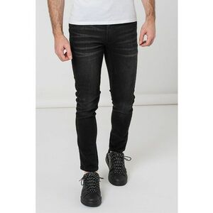 Blugi slim fit conici Mr. Black imagine