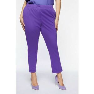 Pantaloni conici cu talie elastica imagine