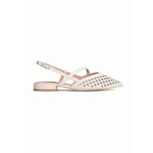 Sandale slingback cu design perforat imagine