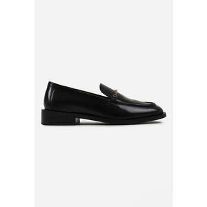 Pantofi loafer din piele cu detaliu metalic imagine