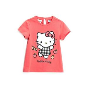 Tricou de bumbac cu Hello Kitty imagine