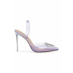 Pantofi slingback cu aplicatie cu strasuri Vionnet imagine