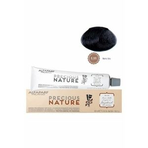 Vopsea Permanenta fara amoniac Precious Nature 1 Nero - Femei - 60 ml imagine