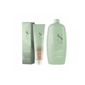 Set anti-matreata Scalp Rebalance Sampon 1000 ml - Exfoliant 150 ml imagine