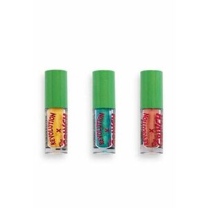 Set fard de pleoape lichid Dont Give a Grinch The Grinch x Revolution - 3x1 -8 ml imagine