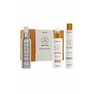 Set de disciplinare Actyva Disciplina - Sampon 250 ml - Masca 200 ml - Tratament 125 ml imagine