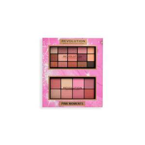 Set paleta fard pentru ochi si fata Reloaded Pink Moments - 2 bucati imagine