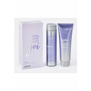 Pachet Blonde Life Violet: Sampon 300 ml + balsam 250 ml pentru ingrijirea blondurilor reci - imagine