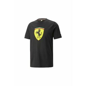 Tricou din bumbac cu imprimeu logo Ferrari imagine