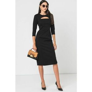 Rochie midi cu decupaj imagine