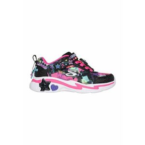 Pantofi sport din material textil cu aspect stralucitor Snuggle Sneaks imagine