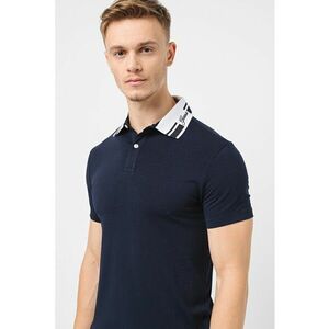 Tricou polo cu guler contrastant imagine