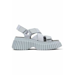 - Sandale wedge cu aspect masiv BCN imagine