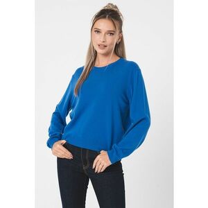 Pulover relaxed-fit de lana Merinos virgina imagine