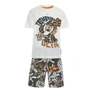 Set de tricou si pantaloni scurti cu imprimeu Looney Tunes imagine